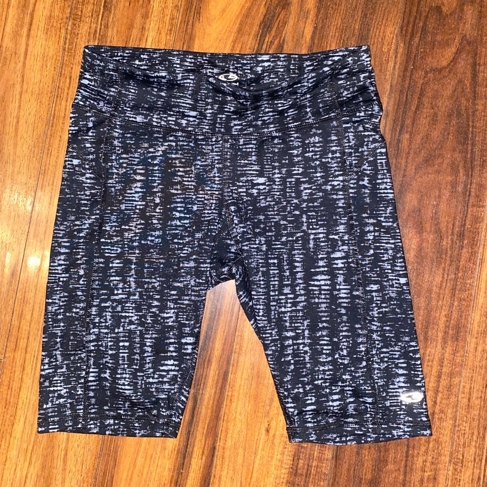 Champion DuoDry+ fitted shorts in Black/Gray